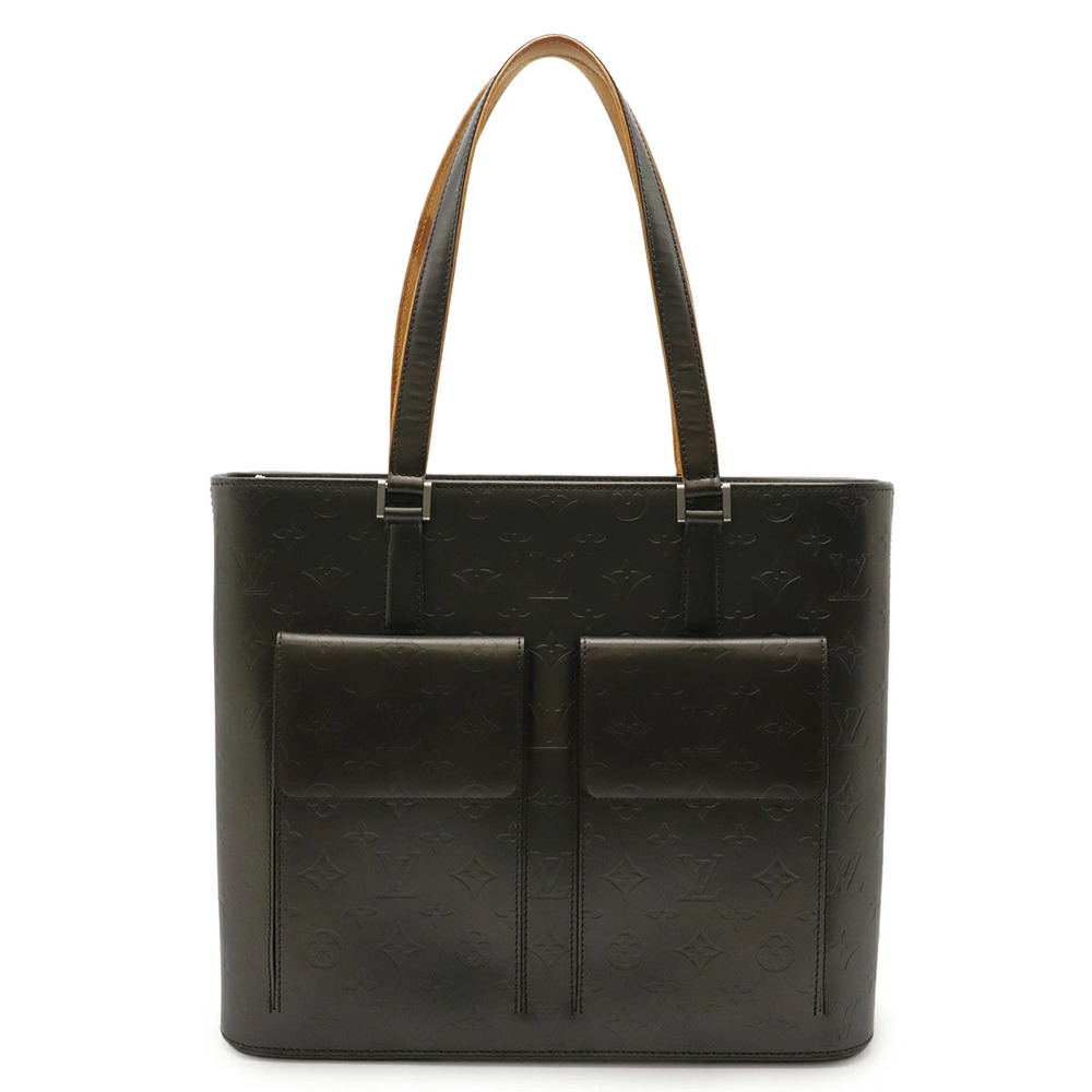 LOUIS VUITTON Monogram Matte Wilwood Tote Bag Shoulder Noir Black